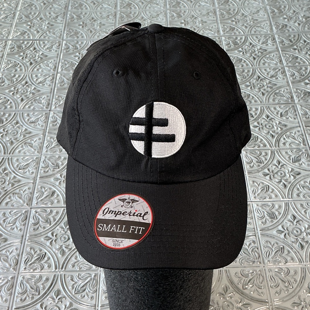 Imperial Sanford Health Hospital Black Hat Small Fit Adjustable Cap NWT New